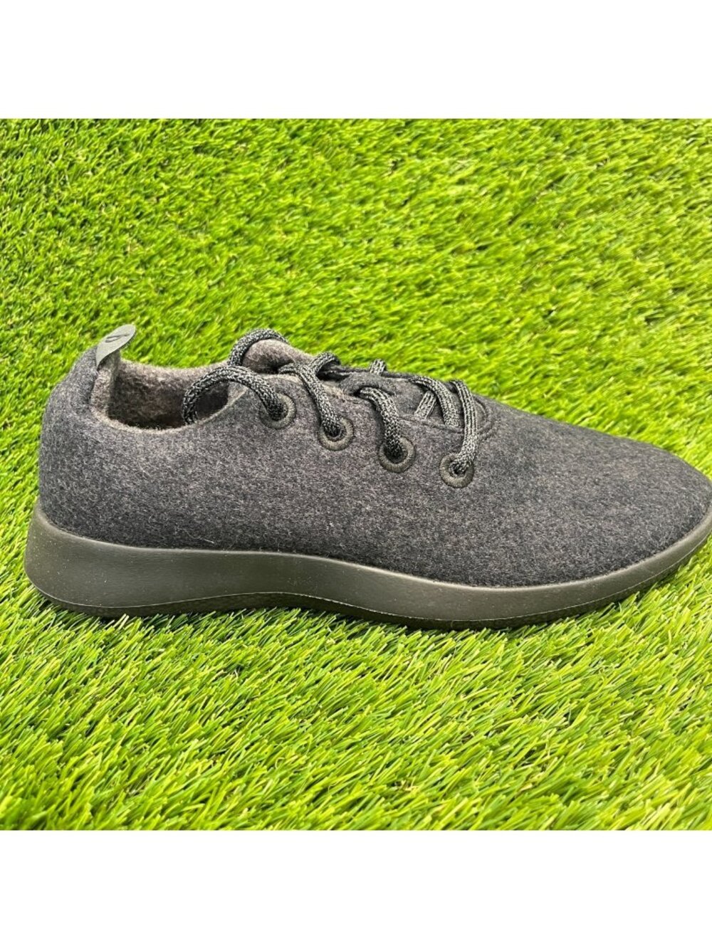 Allbirds Wool Runners Mens Size 8 Black Athletic Running Walking Shoes Sneakers